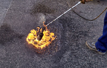 The Fall flat roofing repairs